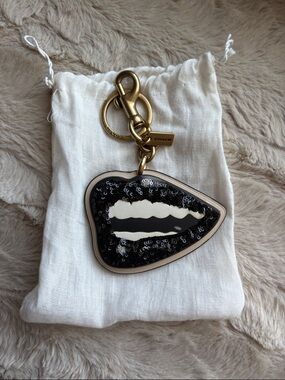 Coach x Tom Wesselmann Lip Bag Charm